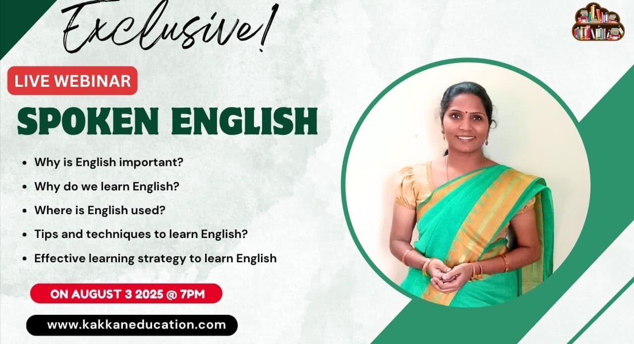 WEBNARS Spoken English Guidelines